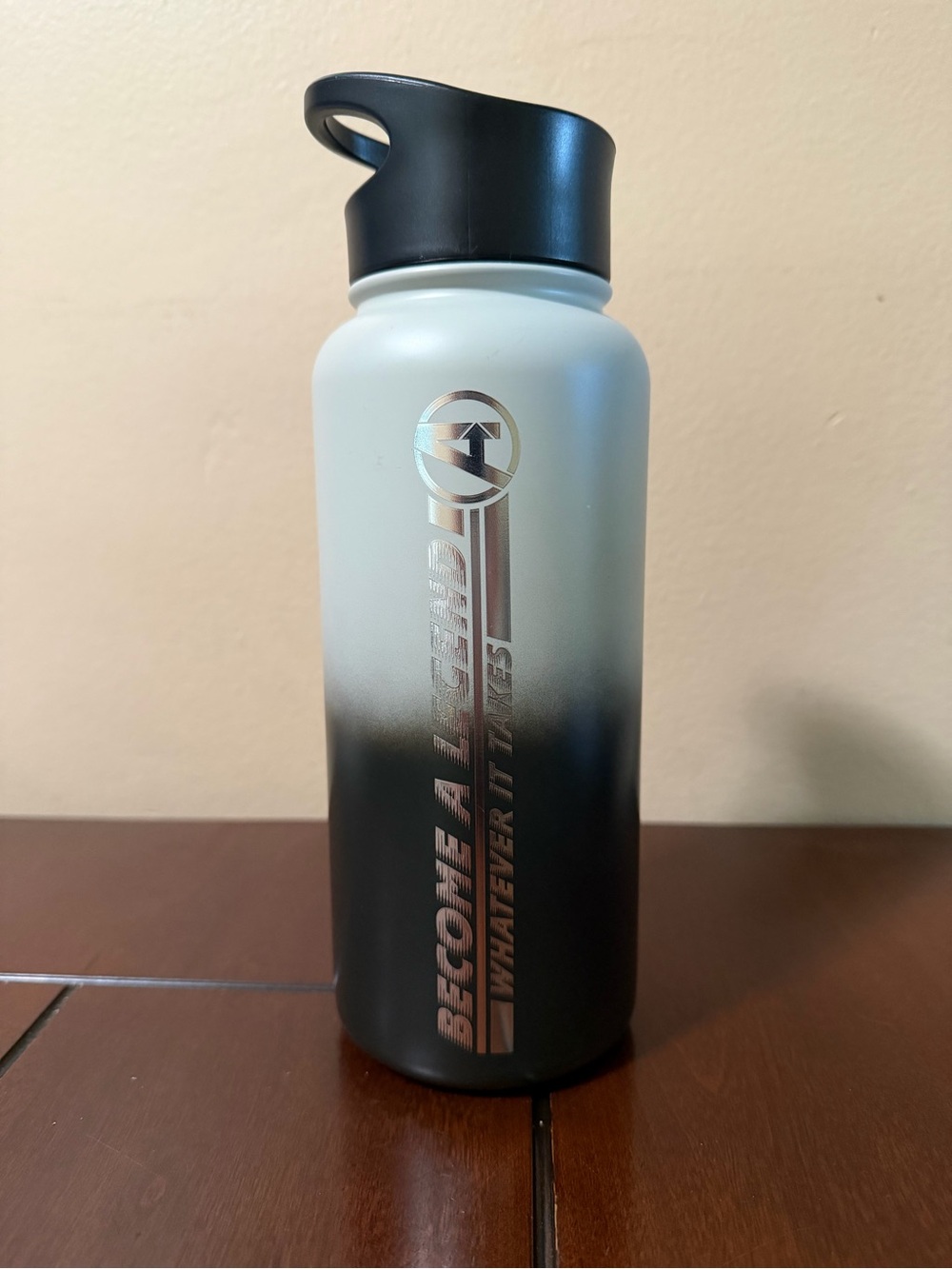 Disney Marvel Avengers 32oz Stainless Steel Water Bottle Black and Gray